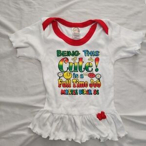 Jasper Infant girl 18m cute myrtle beach shirt #D19